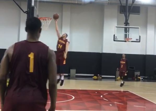 First Look at the Newest Cavs in Practice