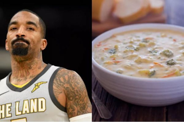 J.R. Smith Throwing Soup