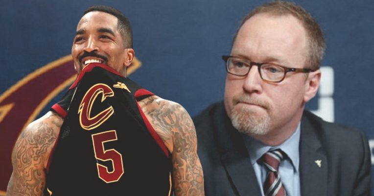 J.R. Smith and David Griffin