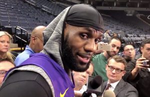 LeBron James Lakers Interview
