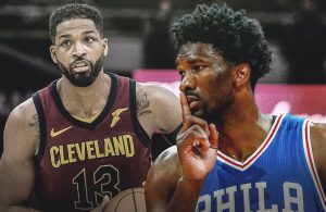 Tristan Thompson and Joel Embiid