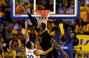 LeBron James 2016 Finals Curry