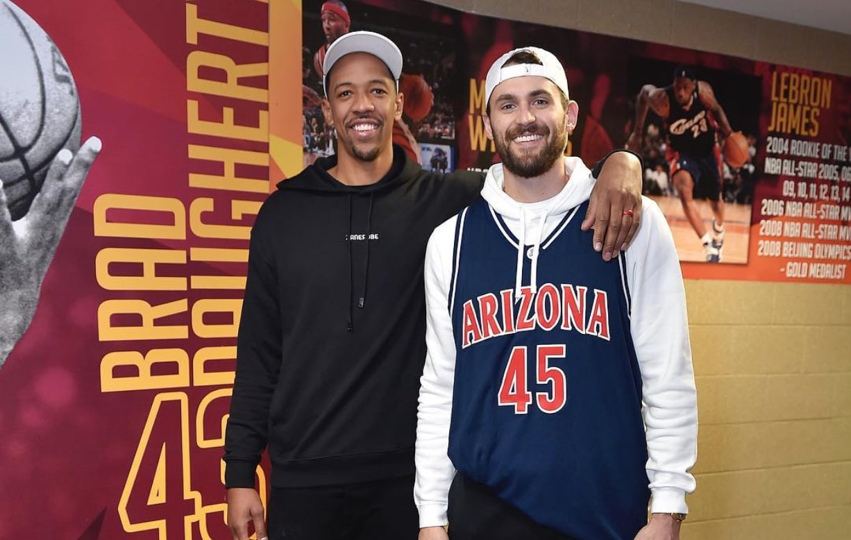 Channing Frye and Kevin Love Cavs