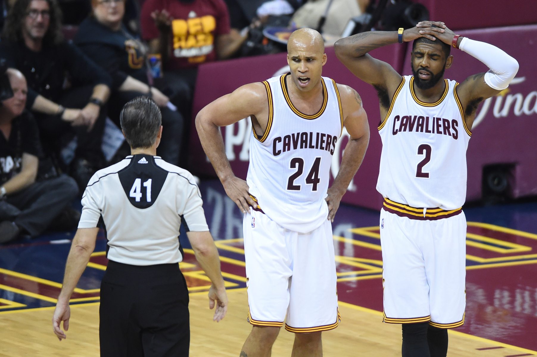 Richard Jefferson and Kyrie Irving
