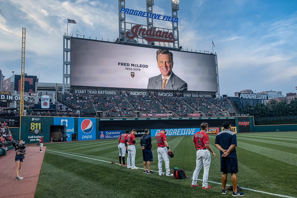 Cleveland Indians and Fred McLeod
