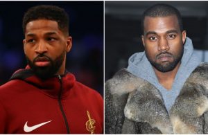 Tristan Thompson and Kanye West