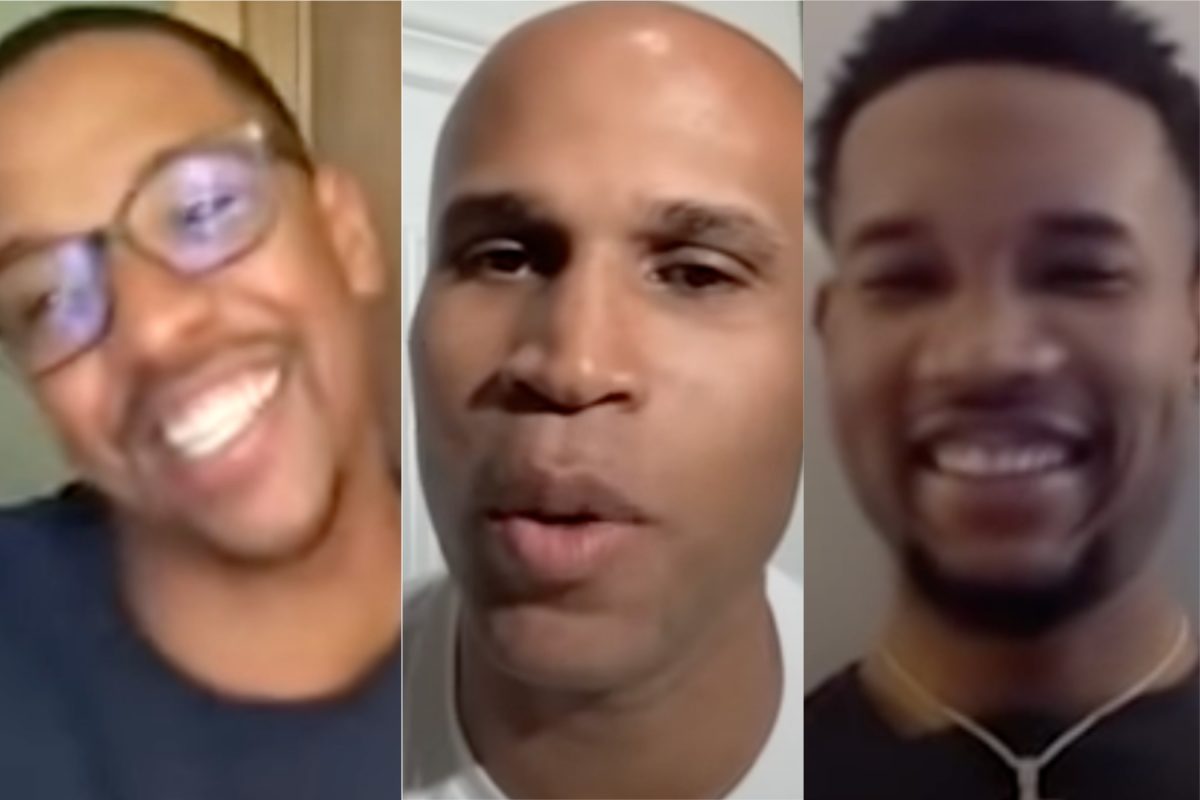Channing Frye, Richard Jefferson and Evan Mobley