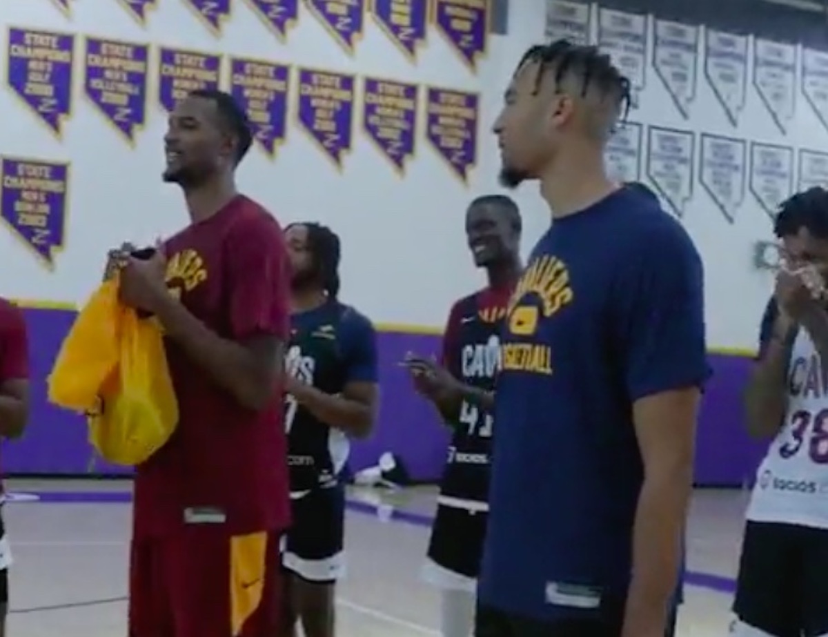 Evan Mobley and Isaiah Mobley