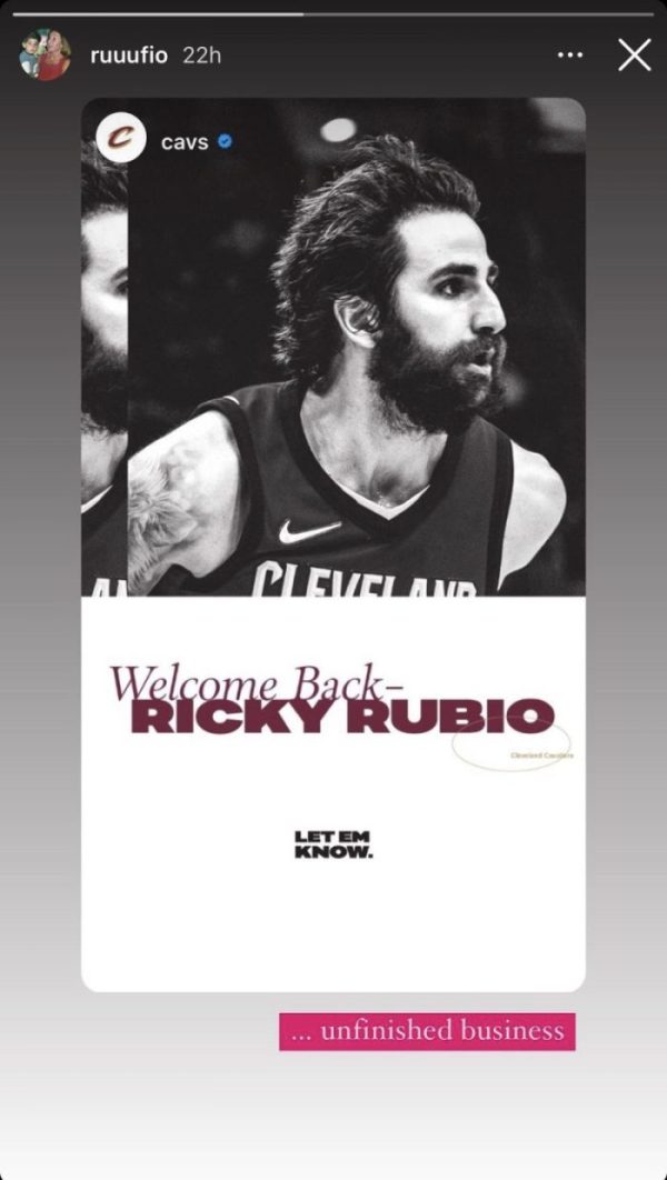 Ricky Rubio Cavs