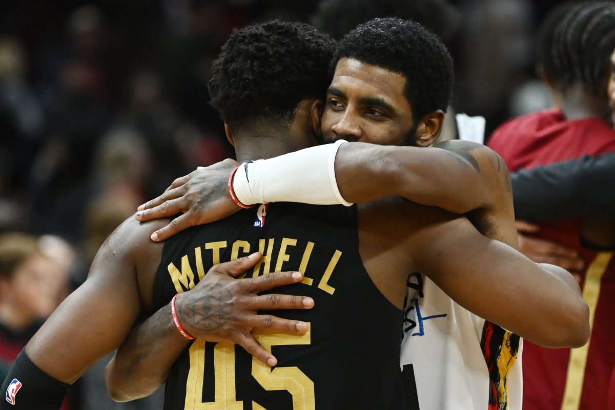 Donovan Mitchell and Kyrie Irving