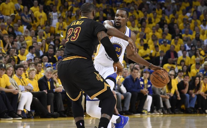 LeBron James and Kevin Durant